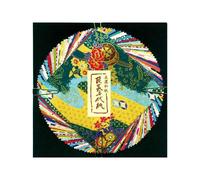 Carta Chiyogami Mino Washi 10x10cm 40 fogli misti origami