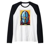 Carta collezionabile Star Wars The Mandalorian Mando Maglia con Maniche Raglan