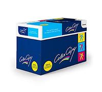 Carta Color Copy Bianca per Stampa a Colori, Formato A4, 90 gr/mq, Confezione da 5 risme da 500 fogli