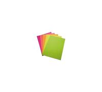 CARTA COLORATA A4 GR.80 FG.100 IN 5 COLORI FLUO ASSORTITI