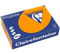 Carta colorata Clairefontaine Arancione brillante A4 210 g/m² (250 fogli)