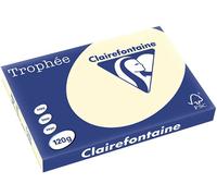 Carta Colorata Clairefontaine Avorio A3 120 g/m² (250 fogli)