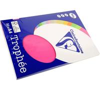 Carta Colorata Clairefontaine Fucsia A4 160 g/m² (50 fogli)
