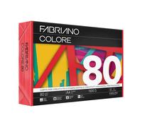 carta fabriano colore - a3 - 80 gr - colori forti rosso - fabriano - conf. 250 fogli