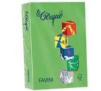 carta colorata favini le cirque a4 160 g/m² colori forti verde prato 203 - risma da 250 fogli - a74m304