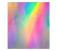 Carta colorata ologramma - Adesivo magnetico per lavastoviglie, decorazione resistente all'acqua, per lavastoviglie, lavatrice, frigorifero, 50 x 60 cm