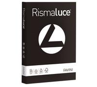 Carta colorata Rismaluce Favini A4 - 90 g/mq - nero - A66A304 (risma300) -