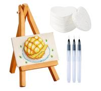 Carta Con Texture In Schiuma - Misure Confezione Singola, Hardware Per Tre Penne, Set Da Disegno Cavalletto | Progetto Di Artigianato Creativo Per Bambini Attività Di Favore Per Feste Scolastic