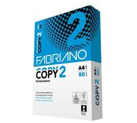 Carta Copy 2 Performance Fabriano - A4 - 80 g - 41021297 (Risma 500 Conf. 5)
