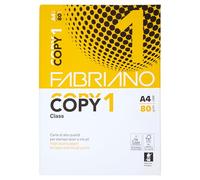 Carta per fotocopie A4 Fabriano COPY 1 80 g/m² Risma da 500 fogli - 42021297