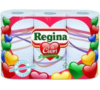 Carta Cucina Regina Di Cuori 6x3 Rotoli 2 Veli Alta Qualità