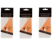 Carta d Eritrea Originale 3 Profumatori Auto Elimina Odori Triangoli di Pura