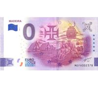Carta da 0 euro Madeira · Portogallo · Souvenir o Zero €