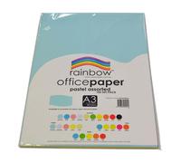 Carta da copia pastello A3 arcobaleno, qualità versatile, colorata, confezione d