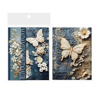 Carta da decoupage floreale per scrapbooking, decorazione di pianificazione decorativa, decorazione per cancelleria elegante per