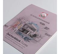 Carta da Disegno Liscia A3 200g/m², Blocco 20 Fogli, ECF Senza Acidi