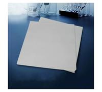 Carta da filtro qualitativa quadrata for il rilevamento dell'olio, carta laboratorio, 10 cm x, for esperimenti di ricerca scientifica industriale, 100 pezzi(Slow filtration)
