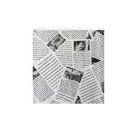 Carta da gastronomia Carta antiolio for avvolgere hamburger, pane, cibo fritto, sandwich, friggitrice, carta da forno ad aria, accessori for piatti(White 30cm,300pcs)
