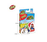 Carta da gioco UNO Solitaire a tema Super Mario, serie completa, gioco di carte per famiglie e amici, carta da
