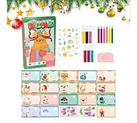 Carta da grattare per bambini, cartoline creative originali - Squeeegee Art Set | per progetti di artigianato Attività di compleanno Campeggio Estate Viaggi Famiglia Riunioni Uffici