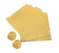 Carta da Imballaggio in Foglio di Alluminio 200 Fogli di Carta Velina Dorata per Incartare Caramelle Cioccolato