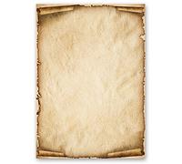 Carta da lettera decorati OLD STYLE 50 fogli formato DIN A5