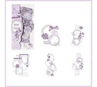 Carta da lettere adesiva colorata planner con forte pellicola adesiva PET per decorazione durevole e organizzazione diario