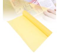 Carta da Lucido per Schizzi, Giallo Traslucido 12 Pollici 31 Cm di Larghezza Ritagliabile A3 A4, Elevata Trasparenza Al 78% con Scrittura Chiara e per Schizzi di Design, (23