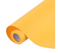 Carta da pacco kraft, 15\" x 433\" (36 ft), per decorazione, gialla 80GSM