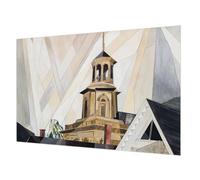 Carta da Parati 152x104cm Stampa di Alta Qualità Facile da Pulire per Soggiorno e Camera da letto Colla Inclusa Montaggio Murale Decorazione da Muro - Torre architettonica