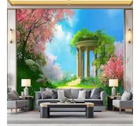 Carta Da Parati 200 x 140 cm, Bellissimo Fiori Piante Sentiero moda carta da parati non tessuta, Colore Murale Soggiorno Camera Da Letto Sala Ufficio Cucina Camera dei Bambini