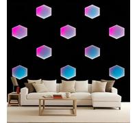 carta da parati 3d 500x280cm Geometria Del Diamante Blu Rosa carta da parati cucina Arte murale su tela 3D senza giunture visibili, perfetta per la parete della camera matrimoniale EB24-749