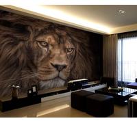 Carta Da Parati 3D Anima Selvatica Leone Fotomurali Murale Decorazione Sfondo Custom Wallpaper -songqians-14164-400cmx260cm