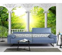 Carta Da Parati 3D Boschi Montagne Fotomurali Murale Decorazione Sfondo Custom Wallpaper -songqians-21683-200cmx140cm