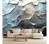 Carta Da Parati 3D Crepe Nella Terra Arida, Carta Da Parati Camera Da Letto Moderna Crepa Astratta 250X175Cm Murale Decorativo Moderno 3D Arte Murale Parete D’Accento Camera Da Letto Salotto Bambini