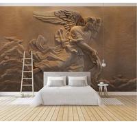 Carta Da Parati 3D Rilievo Personaggi Mitologici Angeli Fotomurali Gigante Design Muro Poster Decorazione -ZX11825-400x280cm