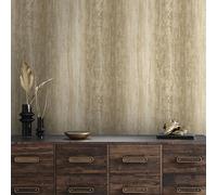 Carta Da Parati A Righe In Metallo Ruggine Holden 66242 Per Camera Studio Lounge