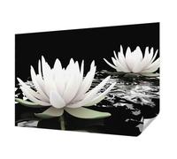 Carta da Parati Adesiva Muro 152x104 cm Decorazione della Parete Montaggio Murale Antimacchia per Soggiorno e Camera da letto Stampa di Alta Qualità Autoadesiva - Fiori d'acqua