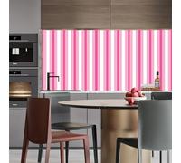 carta da parati antimuffa 44 X100Lcm Trama A Strisce Verticali Rosa carta da parati anti umidità Stile moderno e pulito per ambienti domestici o professionali, senza forature né attrezzi Z260173
