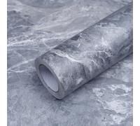 Carta da parati autoadesiva blu nera effetto marmo 3D carta da parati adesiva autoadesiva cemento parete adesivi per mobili pellicola adesiva grigia opaca carte da parati effetto marmo moderne ufficio