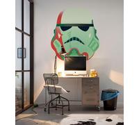 Carta da parati autoadesiva in tessuto non tessuto, motivo: Star Wars One of us! - Dimensioni: 125 x 125 cm, decorazione da parete, cameretta dei bambini