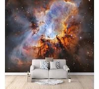 Carta Da Parati Bambini Galassia Carta da Parati Panoramica 3D Modello Di Galassia Spaziale Astratta 200×140 cm Murale Decorazione Della Parete Soggiorno Fotomurali Camera De Letto Sala Ufficio