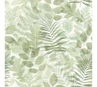 Verde Fogliame Parati Rotolo Catherine Lansfield Opaco Stampa Muriva 206552