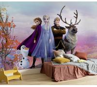 Carta Da Parati Camera Bambini Beige Disney Personaggi Mural Foto Unisex