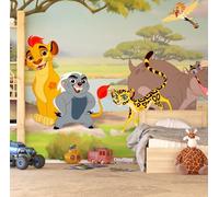 Carta Da Parati Camera Bambini Lion Guard Disney Murale 270x360 Arancione