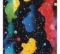 Carta da Parati Camera da Letto 3D Modello Colore Pittura Astrazione Resistente e Impermeabile Facile da Pulire Per Il Soggiorno L'Ufficio Sala Giochi Carta Parati Adesiva Muro 40 cm X 500 cm