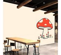 carta da parati cameretta 250x420cm Fungo Dei Cartoni Animati carta da parati soggiorno Composizione murale senza wallpaper, su tela senza giunture, per loft o studio EB24-2214
