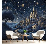 Carta da Parati Effetto 3D 150×105cm - Murale Irlanda Nord Spiagge Decorazione da Muro Poster Gigante Naturale Litorale Fotomurali Non Tessuto Moderna per Camere Soggiorno Ufficio, Verde