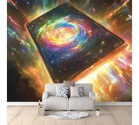 Carta Da Parati Effetto 3D Carte Fantasy 150x105 cm Fotomurali Non Tessuto, Universo Misterioso Decorazione Poster Arte Murale Moderna per Casa Ufficio Camera Da Letto Soggiorno.