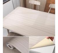 Carta da parati effetto legno “stacca e attacca” Pellicola autoadesiva in PVC effetto legno resistente all'acqua, spessore 0,23 mm, multicolore, dimensioni multiple(Option 4,120W x 300L cm)